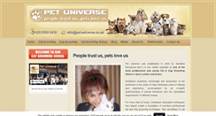 Desktop Screenshot of pet-universe.co.uk